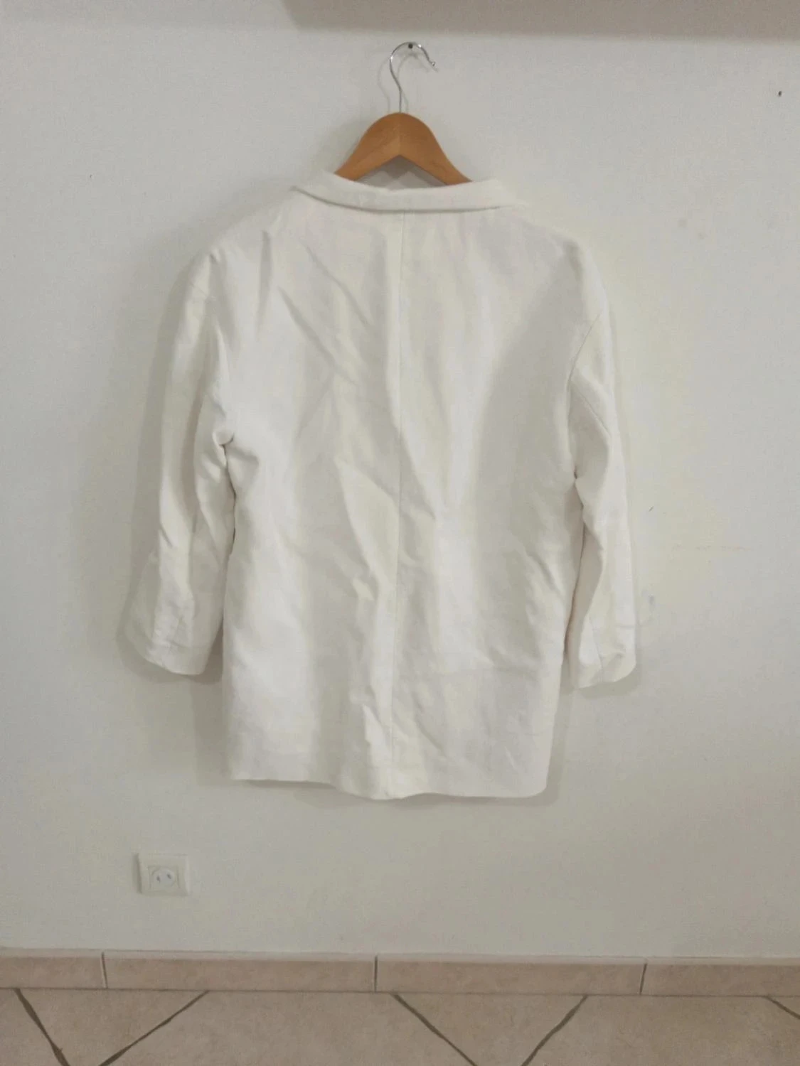 C131 blazer blanco Caroll 44 – photo 4